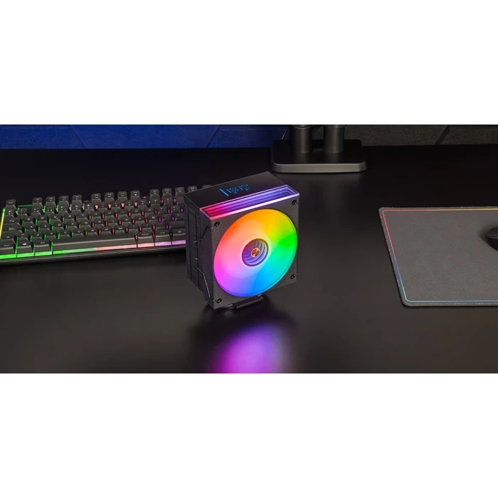 Ψύκτρα Επεξεργαστή Mars Gaming MCPU-LCD Air cooler 12cm Black 1 pc(s)