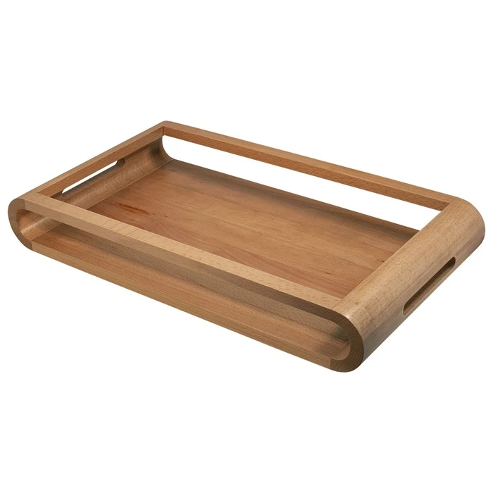 ARTELEGNO VASD Διπλής όψης δίσκος από μασίφ ξύλο οξιάς 27 x 49 cm