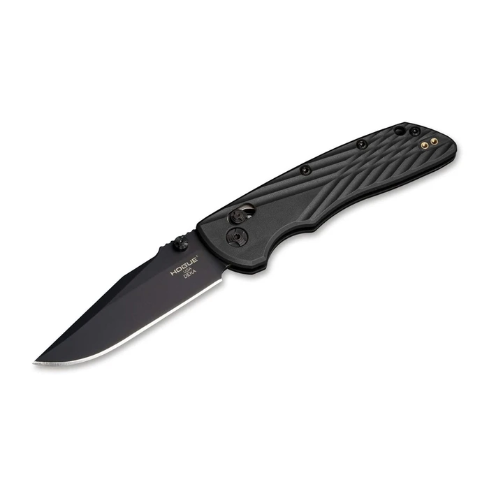 Hogue Knife Deka 3.25\" CP All Black"