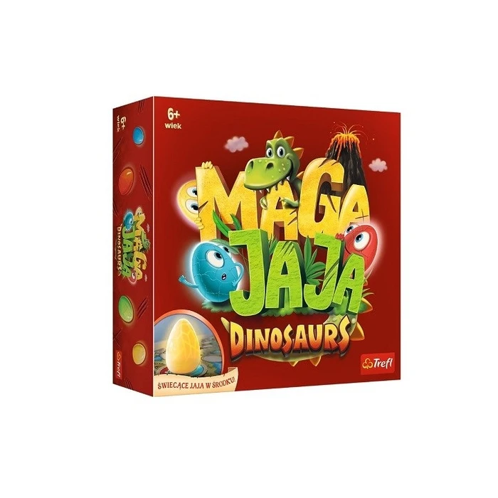 Magajaja Dinosaurs Family Board Game - Trefl 02281
