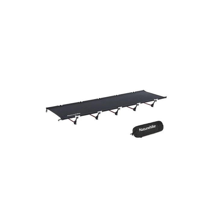 Πτυσσόμενο κρεβάτι κάμπινγκ Naturehike XJC05 (NH20JJ001) - Μαύρο