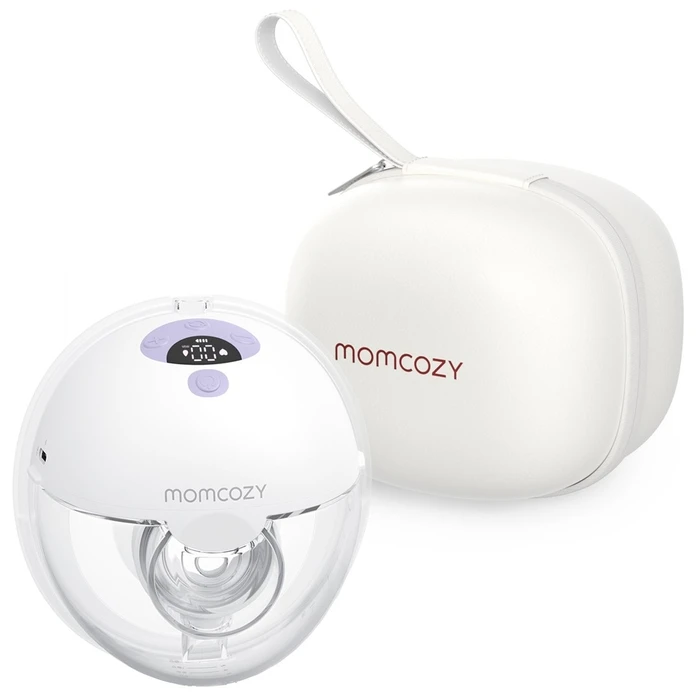 Momcozy M5 Μονή Φορητή Αντλία Μαστού (Μωβ) 160 ml