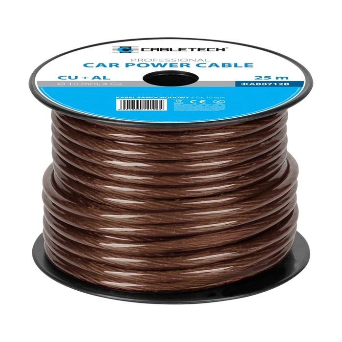 Καλώδιο αυτοκινήτου 4Ga OD10mm Cu+Al (KAB0712B)