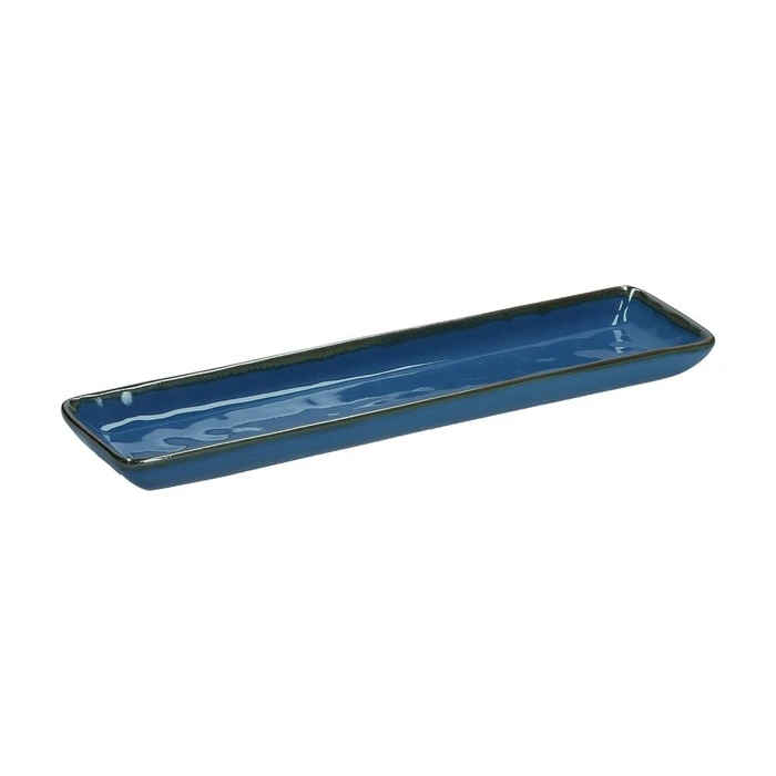 Σετ 4 Ορθογώνιοι Δίσκοι Concerto Blu Avio - Ναυτικό Μπλε, 32 x 8 cm
