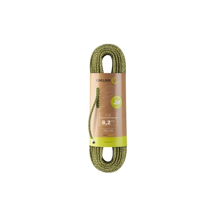 Lina Starling Protect Eco Dry 8,2mm 70m Κίτρινο/Νυχτερινό - EDELRID