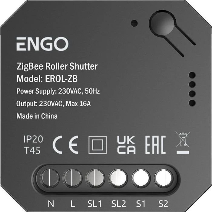 ENGO Controls ZigBee Ελεγκτής Ρολών EROL-ZB
