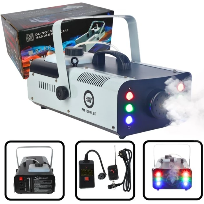 LIGHT4ME FM 1500 LED γεννήτρια καπνού / μηχάνημα ομίχλης