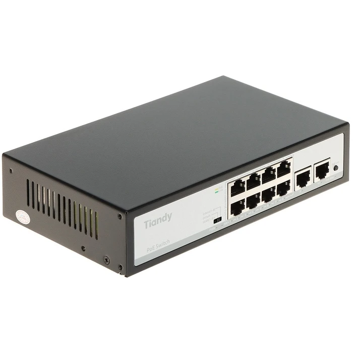 Διακόπτης PoE Tiandy TC-P3S010 (8 θυρών) SPEC:F/0820/AT/90