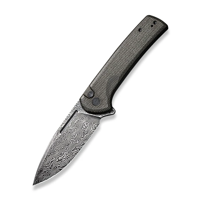 CIVIVI Conspirator Damascus Micarta Folding Knife