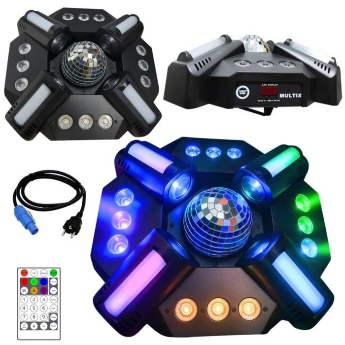 LIGHT4ME MULTIX πολυεφέ φωτισμού 3‑σε‑1 LED σκηνικό