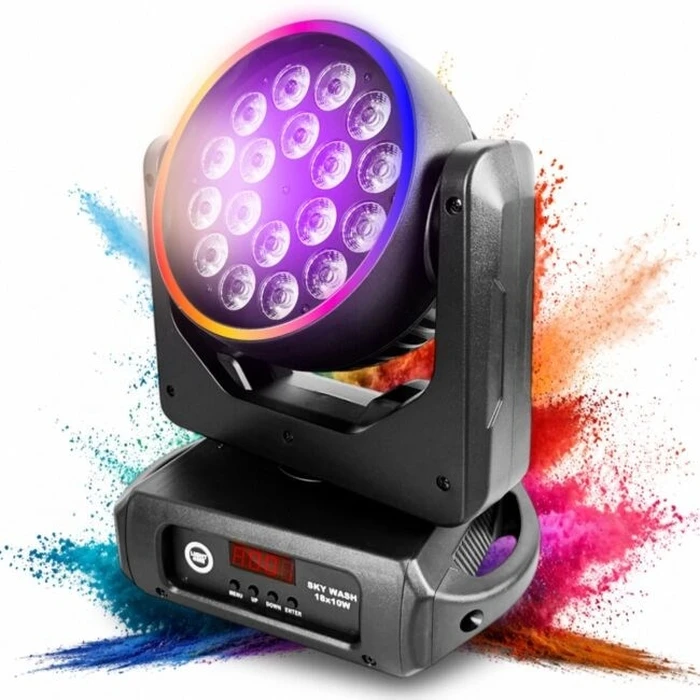 LIGHT4ME SKY WASH 18x10W RGBW moving head wash