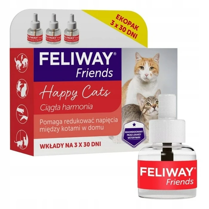 CEVA FELIWAY Friends - Ανταλλακτικό - 3x48 ml