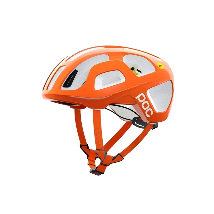 POC Octal MIPS - Fluorescent Orange (AVIP) Road Cycling Helmet, Size S (50-56 cm) - SKU SIRPO1KAS0085