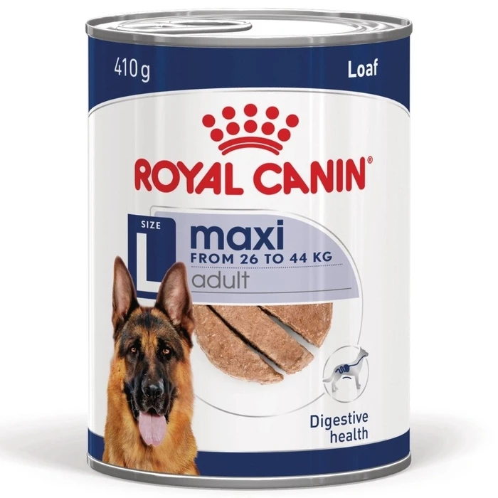 ROYAL CANIN Maxi Loaf - Wet Dog Food (Maxi Adult Loaf) - 410g