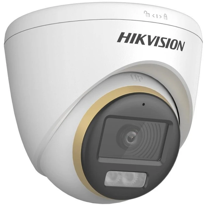 Hikvision Turbo HD with ColorVu DS-2CE72DF3T-LSE (2.8mm) Turret CCTV Camera, 2 MP (1920×1080), Indoor/Outdoor