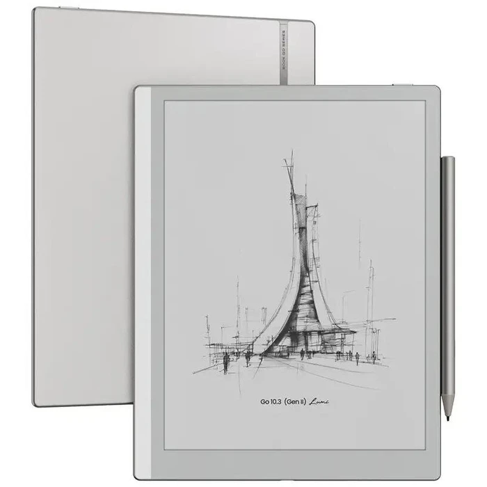 Onyx BOOX Go 10.3 (Gen II) Lumi Carta 1200 64GB Wi‑Fi e‑reader, Grey