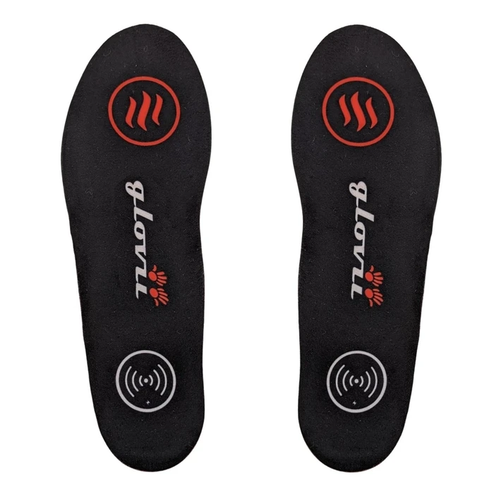 Glovii GW3L heated shoe insole Unisex All Black