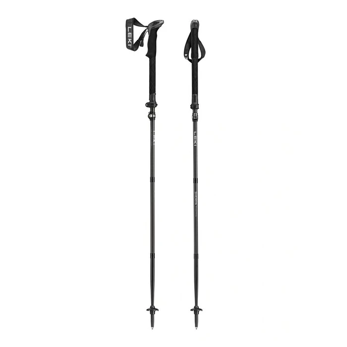 LEKI Sherpa FX Τηλεσκοπικά Μπαστούνια Πεζοπορίας 120-140 cm Μαύρο