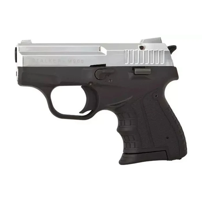 STALKER M906 BAS .22 Long Blank (6 mm) Chrome Alarm Signal Pistol
