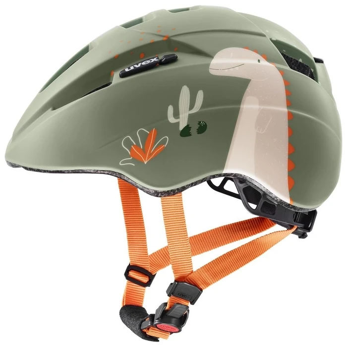 Uvex Kid 2 CC Grey/Green - Children's Bicycle Helmet 46–52 cm