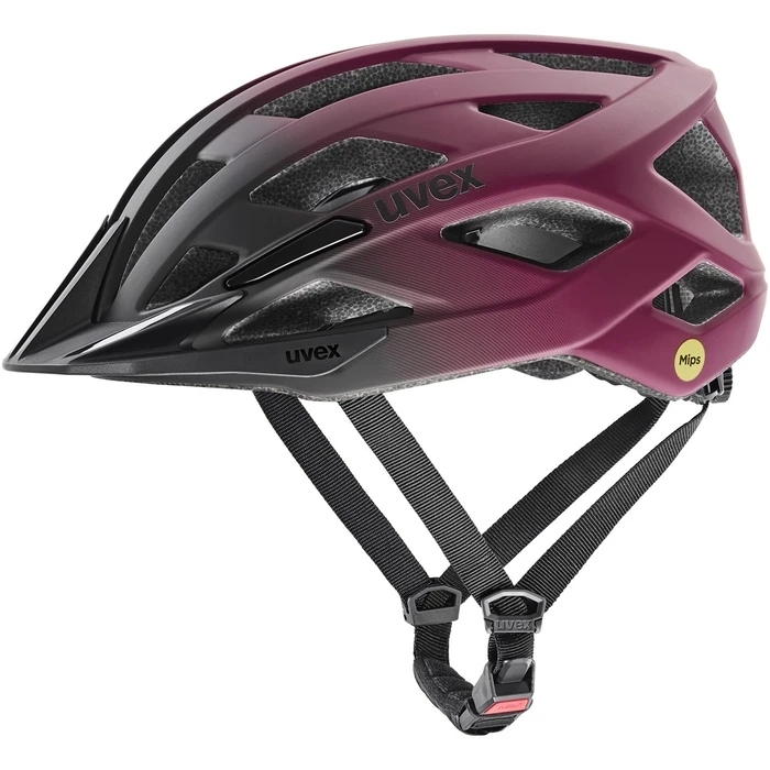 Ποδηλατικό κράνος uvex i-vo 2 MIPS 56–60 cm cranberry/black matt