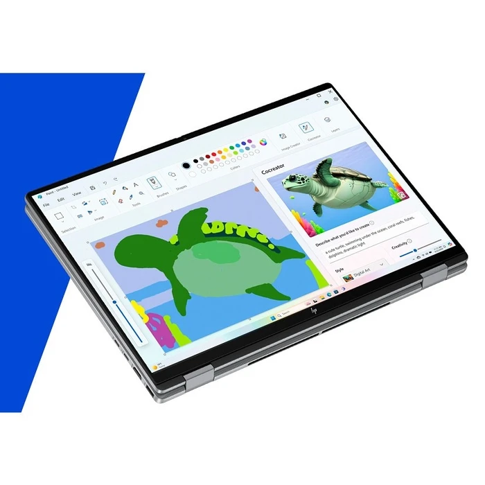 HP OmniBook X Flip 16-ar0016nw 16.0" 2K OLED Touch, (Ryzen AI 5 340 / 16GB/ 1TB SSD / Windows 11) Meteor Silver (US Keyboard)
