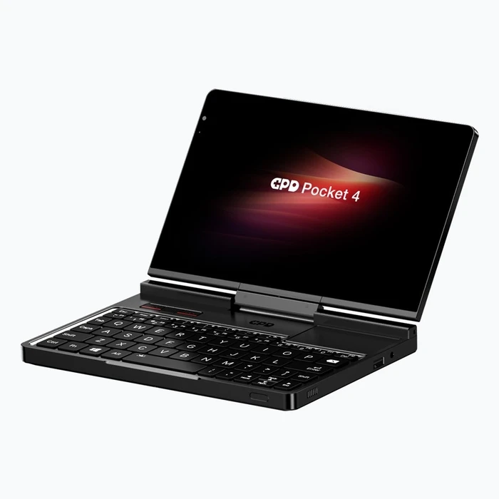 GPD Pocket 4 - , 8.8" WQXGA (2560x1600) Touch 144Hz IPS x360(Ryzen 7 8840U/ 16GB DDR5/ 1TB NVMe SSD/ Radeon 780M, Windows 11) (US Keyboard)
