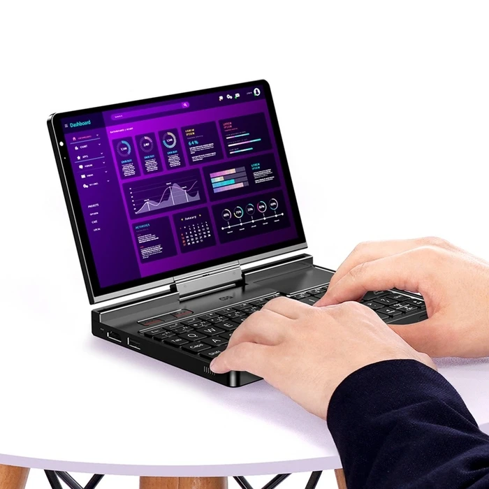 GPD Pocket 4 - , 8.8" WQXGA (2560x1600) Touch 144Hz IPS x360(Ryzen 7 8840U/ 16GB DDR5/ 1TB NVMe SSD/ Radeon 780M, Windows 11) (US Keyboard)