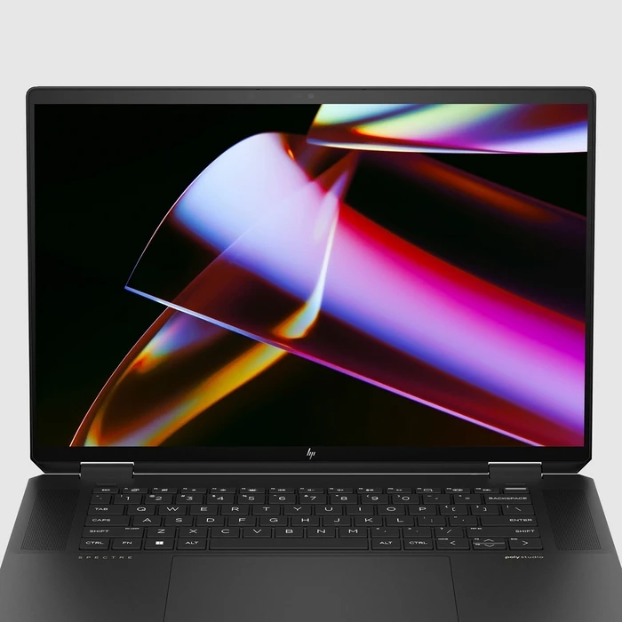 HP Spectre x360 16-aa0233nw — HP Spectre x360 16" 2‑σε‑1 (Intel Core Ultra 7 155H, 16GB LPDDR5x, 1TB SSD, NVIDIA GeForce RTX 4050, 3K OLED αφής, Wi‑Fi 7, Windows 11 Pro) — Μαύρο (US Keyboard)
