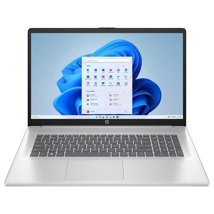 HP 17-CP3005 Ryzen 5 7430U 17.3" FHD IPS Φορητός Υπολογιστής 16GB 512GB SSD Radeon Vega 7 Windows 11 Natural Silver (REPACK) (International English Keyboard)