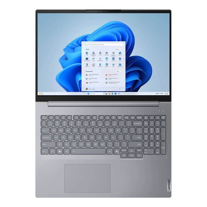 Lenovo ThinkBook 16 G8 IAL Intel Core Ultra 7 255H Laptop 16" WUXGA 16GB DDR5 1TB SSD Wi‑Fi 6E Windows 11 Pro Arctic Grey (International English Keyboard)