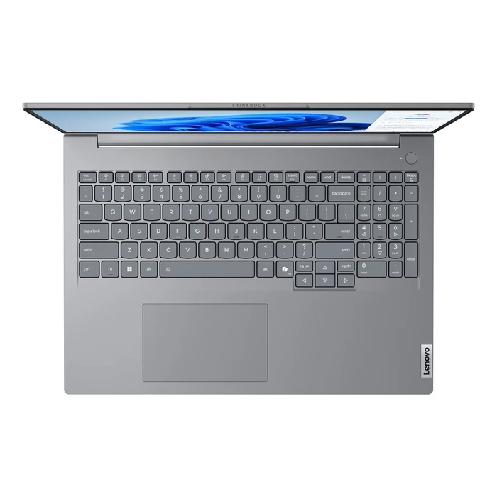 Lenovo ThinkBook 16 G8 IAL Intel Core Ultra 7 255H Laptop 16" WUXGA 16GB DDR5 1TB SSD Wi‑Fi 6E Windows 11 Pro Arctic Grey (International English Keyboard)