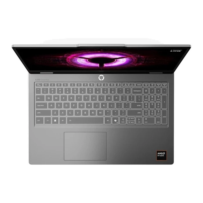 Lenovo LOQ 15ARP11 Ryzen 7 1700, 15.6" FHD 144Hz, 16GB DDR5, 512GB SSD, RTX 5050 8GB - Luna Grey (REPACK) Ανακαινισμένο (International English Keyboard)