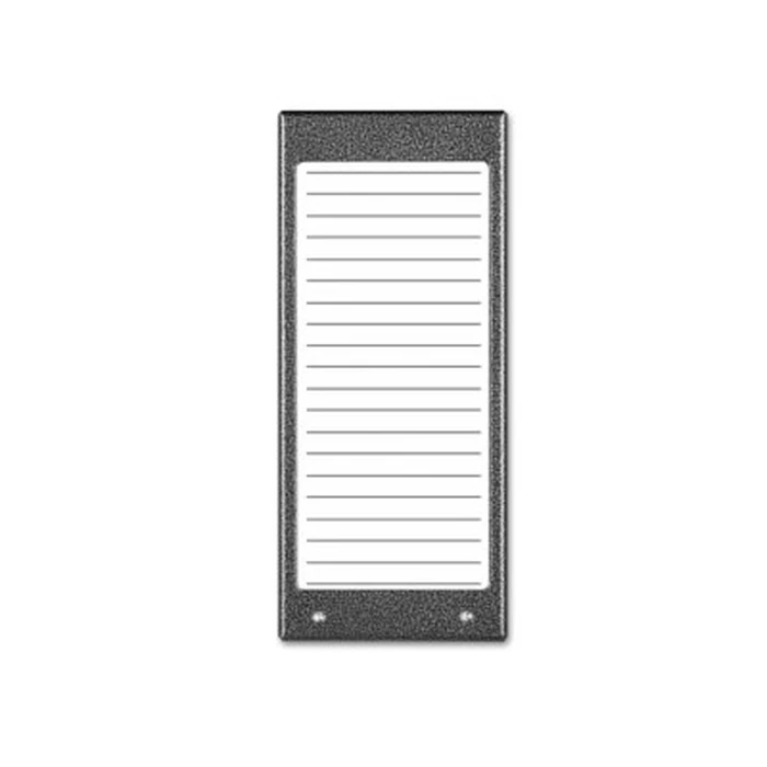 ACO CDN-17N ST (W) Backlit tenant directory panel (approx. 17 entries)