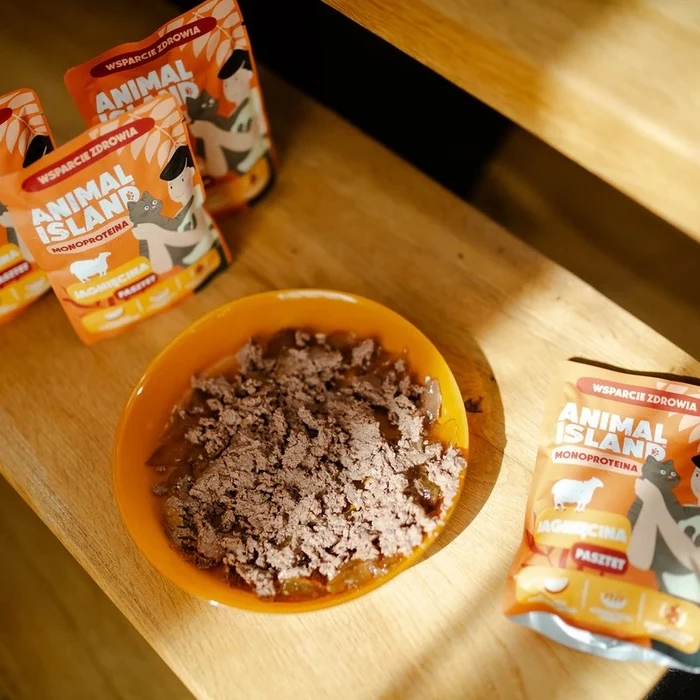ANIMAL ISLAND Mono Lamb - Υγρή τροφή για γάτες - 100 g