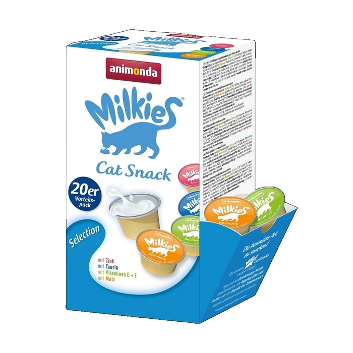 ANIMONDA Milkies Selection - Cat Treats - 20 x 15 g