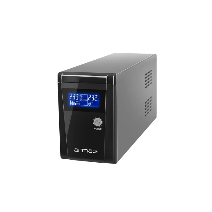 Armac UPS O/650E/LCD - Έκτακτη παροχή ρεύματος Line-Interactive 650VA (Μαύρο)