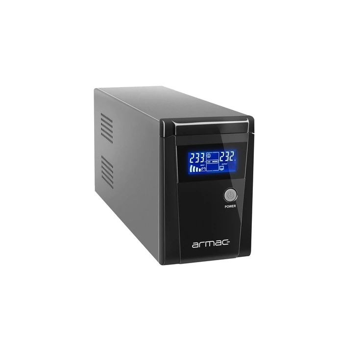 Armac UPS O/650E/LCD - Έκτακτη παροχή ρεύματος Line-Interactive 650VA (Μαύρο)