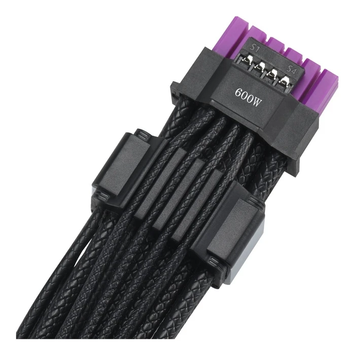 ASUS ROG-EQUALIZER καλώδιο τροφοδοσίας 0,75 m (16-pin PCIe σε 2×8-pin, PCIe x16 Gen4) - Μαύρο