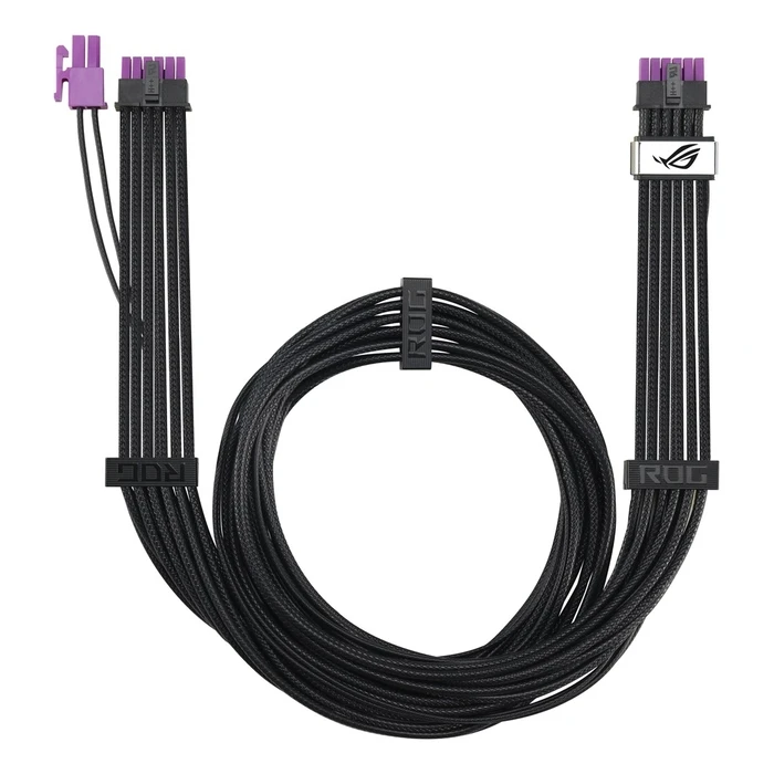 ASUS ROG-EQUALIZER καλώδιο τροφοδοσίας 0,75 m (16-pin PCIe σε 2×8-pin, PCIe x16 Gen4) - Μαύρο