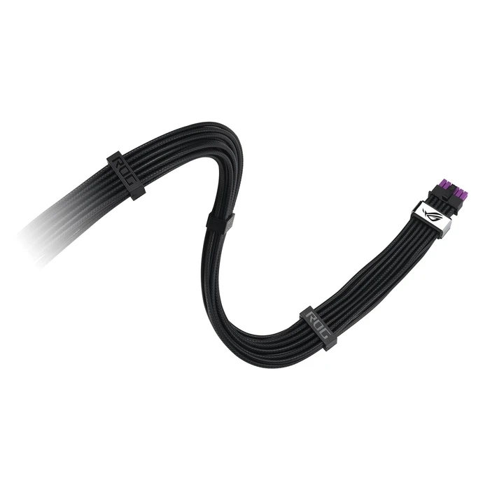 ASUS ROG-EQUALIZER καλώδιο τροφοδοσίας 0,75 m (16-pin PCIe σε 2×8-pin, PCIe x16 Gen4) - Μαύρο
