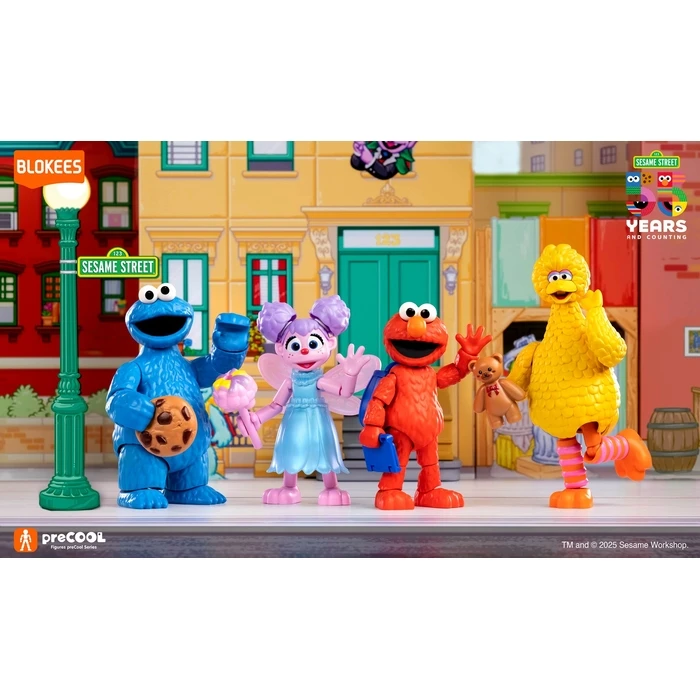 BLOKEES Φιγούρα Cookie Monster (Sesame Street) preCOOL S2