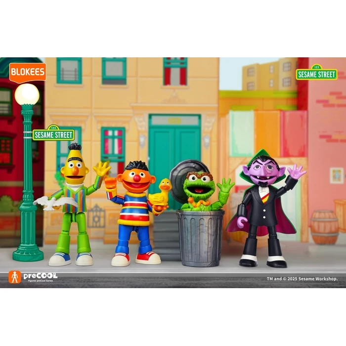 BLOKEES Φιγούρα Sesame Street preCOOL S1 - Count Von Count
