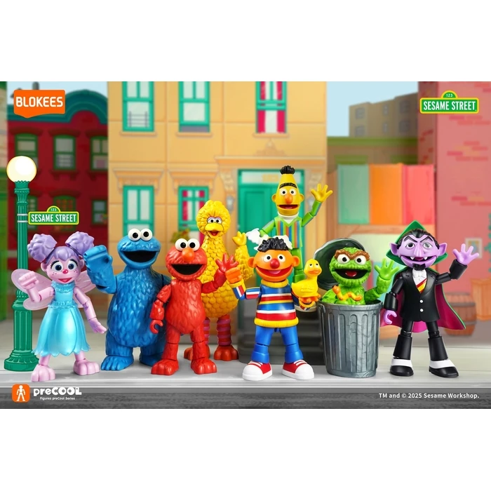 BLOKEES ΦΙΓΟΥΡΑ SESAME STREET preCOOL S2 - ABBY