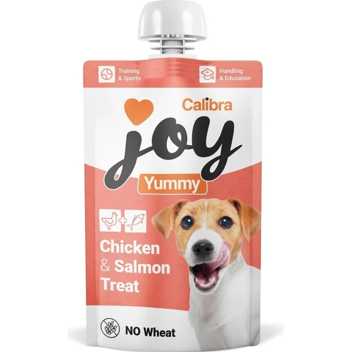 CALIBRA Joy Dog Yummy Κοτόπουλο & Σολομός - λιχουδιά για σκύλο - 100 g