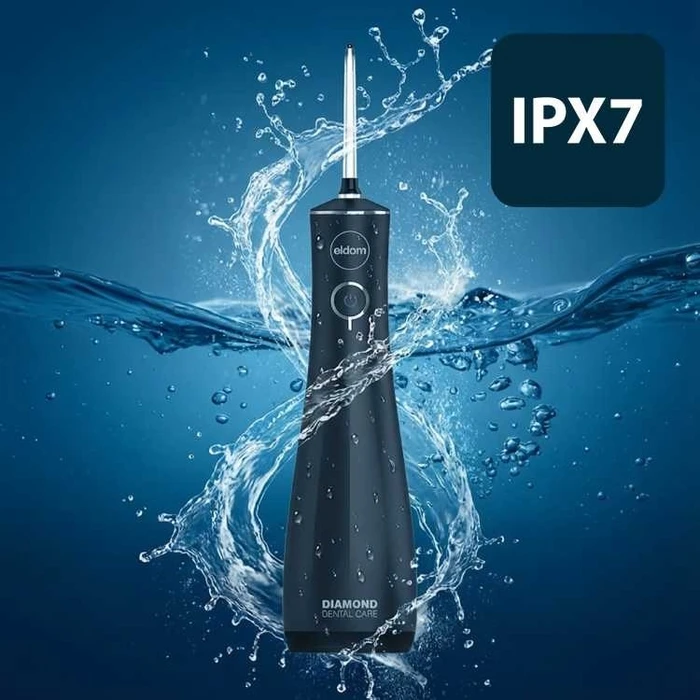 ELDOM Irrigator RY200C Black - Cordless Oral Water Flosser