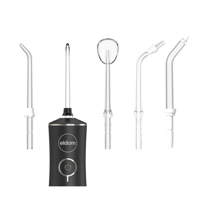 ELDOM Irrigator RY200C Black - Cordless Oral Water Flosser