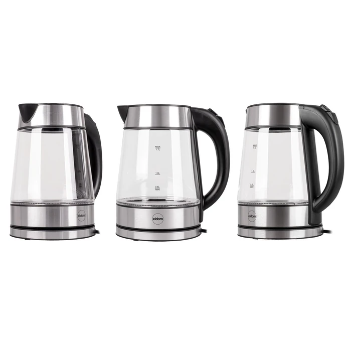 Eldom Ketty C420 Γυάλινος Ασύρματος Βραστήρας 1.7 L 2200 W