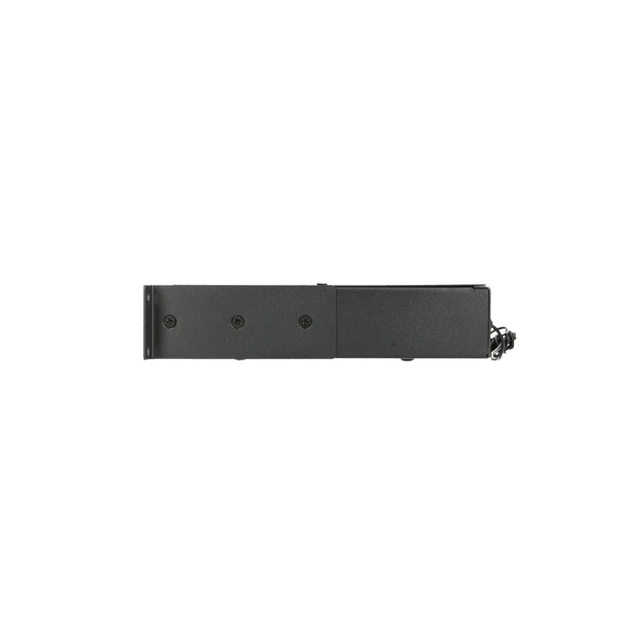 Extralink Fan Panel 19" – Πάνελ ανεμιστήρων Rack 1U με 2 ανεμιστήρες και θερμοστάτη, Μαύρο