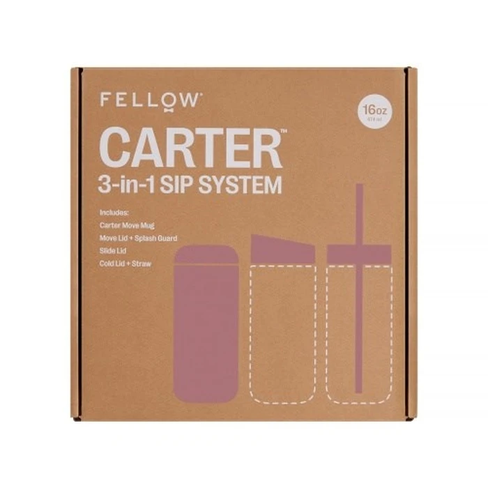Fellow Carter Move Mug Κούπα Ταξιδιού 3-σε-1 473 ml Powder Pink